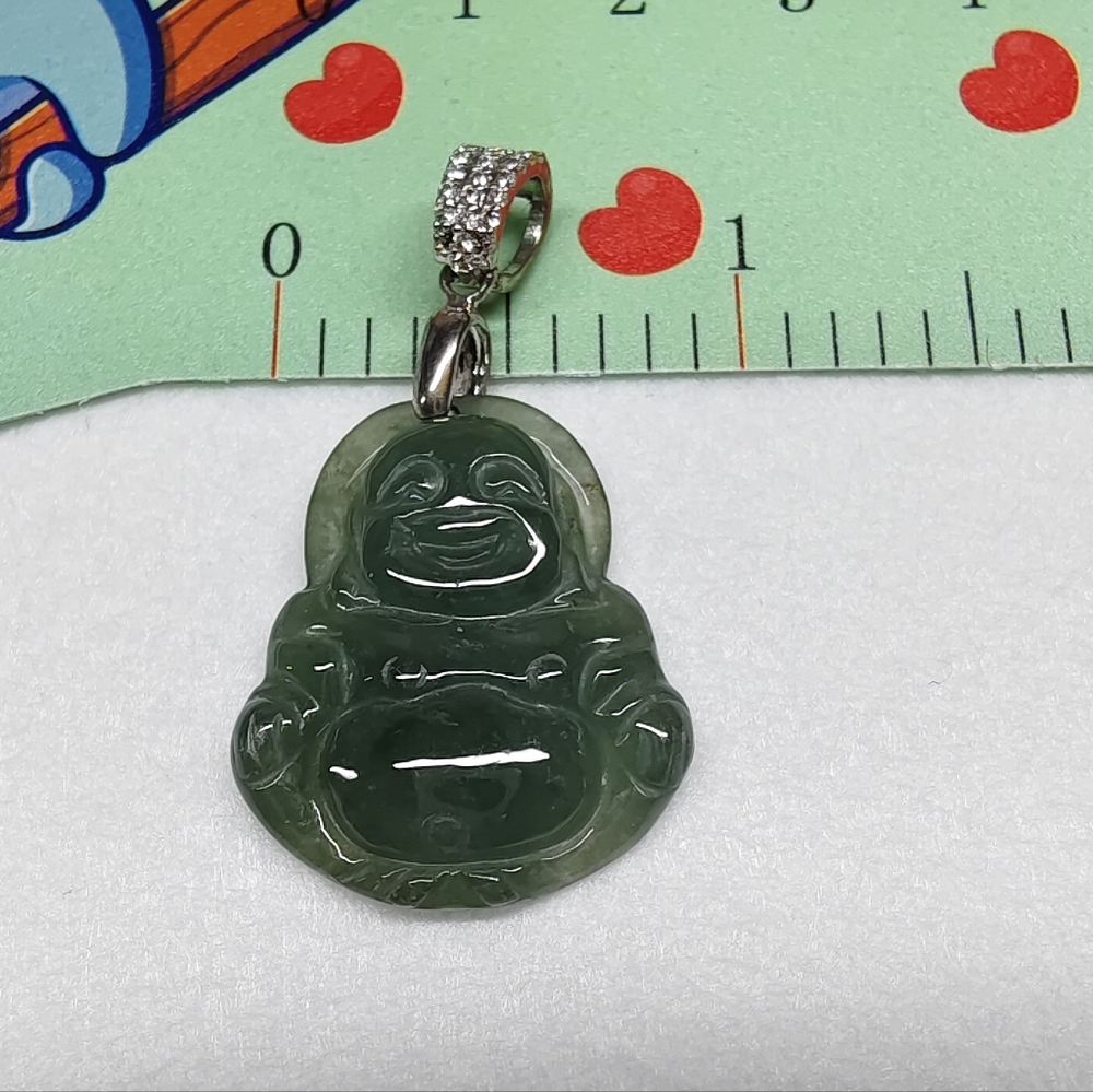 Green Gemstone Pendant Necklace